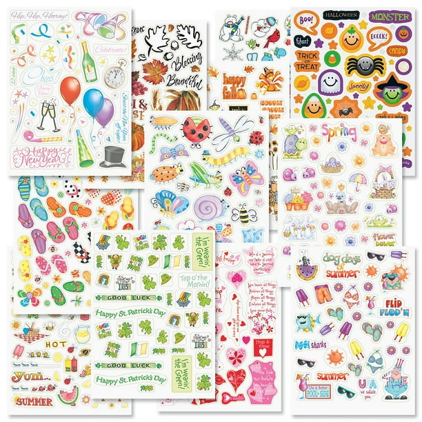 Playhouse Lucky Horses Soft Puffy 11-Piece Sticker Sheet Paper House Playhouse Lucky Horses Soft Puffy 11-Piece Sticker Sheet Paper House
